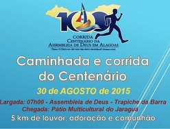 Caminhada e corrida do centenário da AD AL