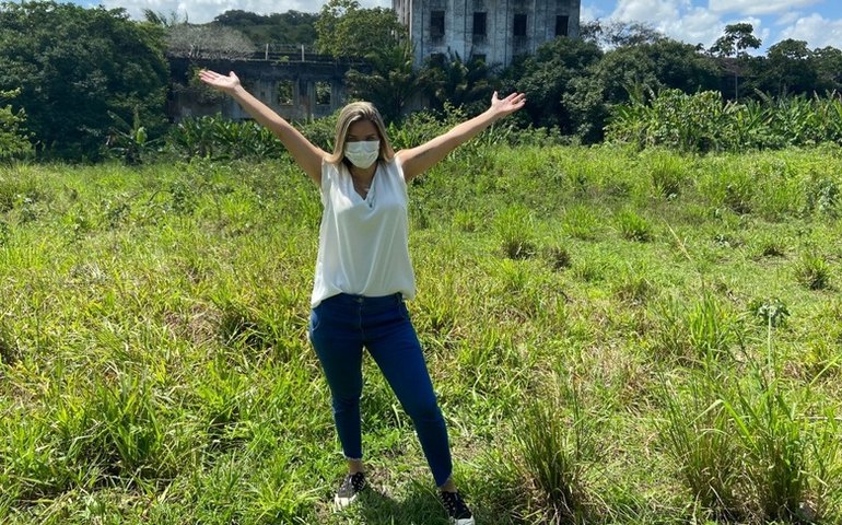 Locomotiva Maria Fumaça será restaurada e realocada em Atalaia: “valorizar a cultura”, diz Ceci Rocha