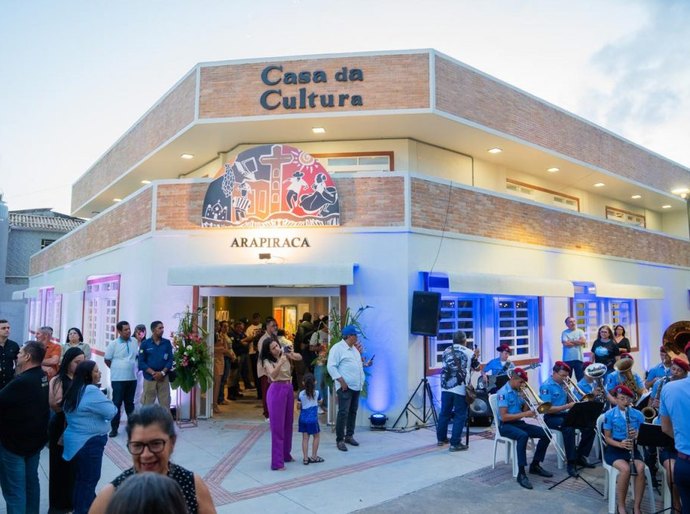 Casa da Cultura é reinaugurada com celebração das manifestações culturais arapiraquenses