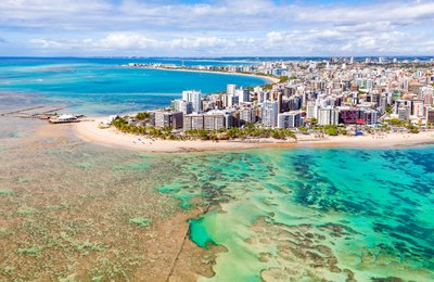 Maceió é um dos destinos favoritos do Nordeste