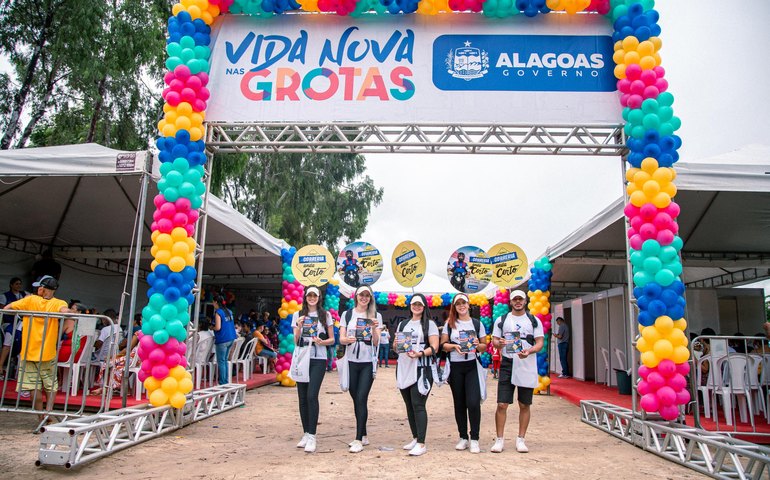 Vida Nova nas Grotas realiza mais de 900 atendimentos na Grota Santa Helena, em Maceió