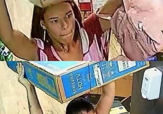 Polícia busca mulheres suspeitas de furtar eletrônicos em shopping