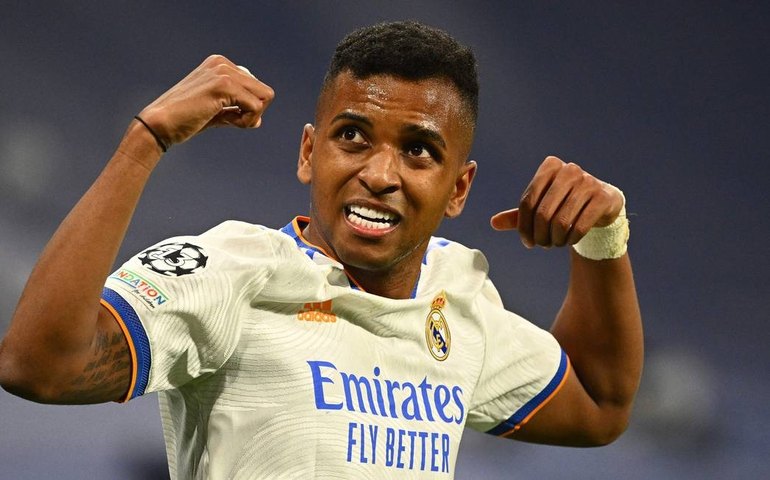 Rodrygo deve ser a opção ofensiva do Real Madrid para duelo com o Espanyol