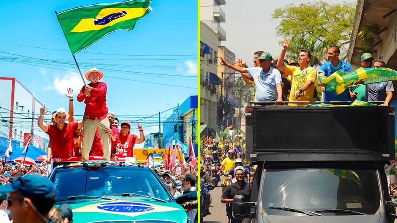 Lula faz comício em Natal; Flávio participa de moto-carreata no Rio