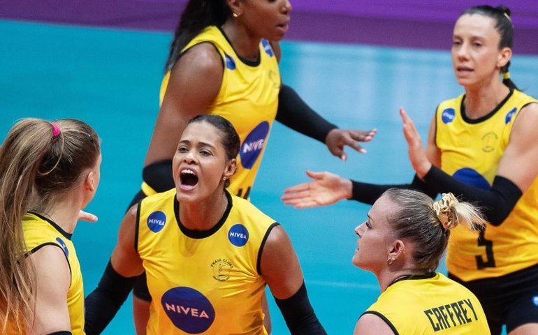 Minas e Praia Clube reagem e vencem a 1ª no Mundial de clubes feminino