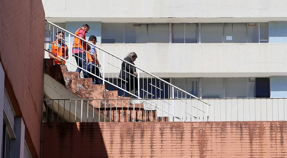 Inspeção do Hotel Palace / Foto:  Sérgio Silva