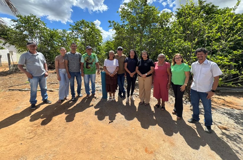 Água mais perto de casa: poço vai beneficiar 35 famílias na Lagoa do Algodão