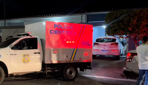 HB20 prensou idosa contra a parede de sua casa  / Foto: Reprodução/Gazetaweb