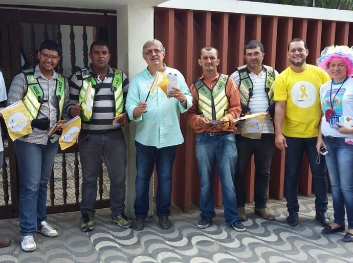 SMTT mobiliza equipe de Educação em ação do Maio Amarelo