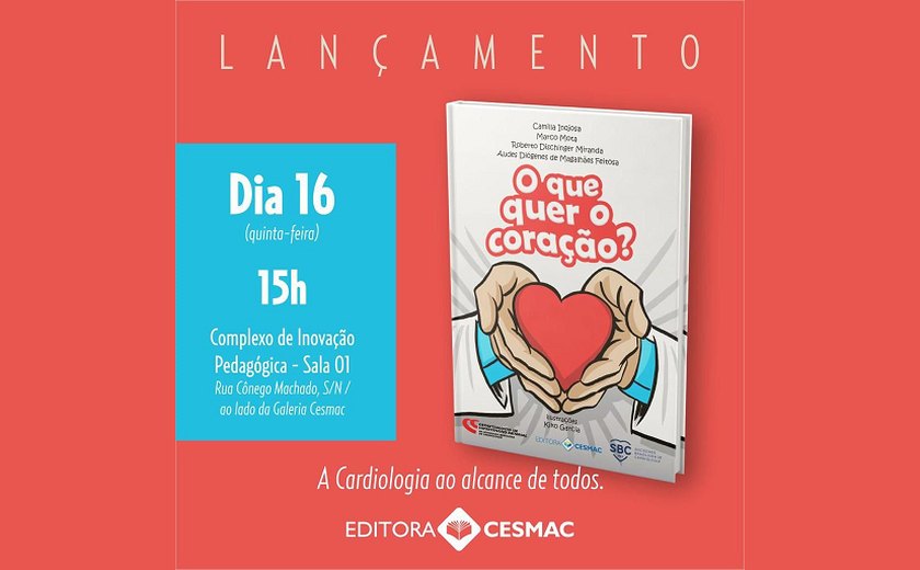 Livro trata sobre hipertensão com linguagem voltada público infantil﻿