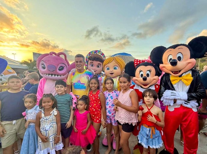 Pra brincar e ser feliz: prefeitura de Branquinha realiza mais uma edição da festa das crianças