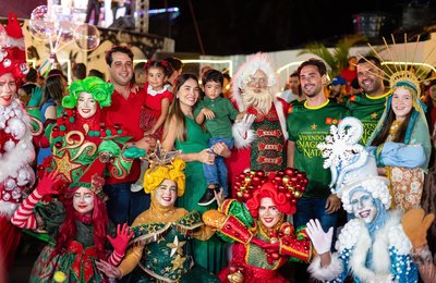 Vivendo a Magia do Natal: prefeitura de Santana do Mundaú realiza grande programação