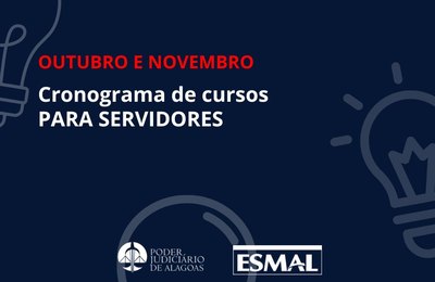 Esmal promove 18 cursos em Maceió e em Arapiraca nos meses de outubro e novembro