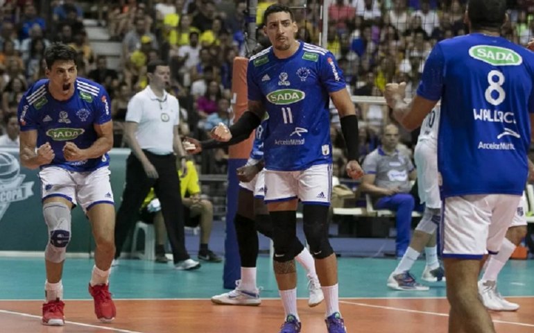 Cruzeiro bate Minas e conquista pentacampeonato da Supercopa de vôlei masculino