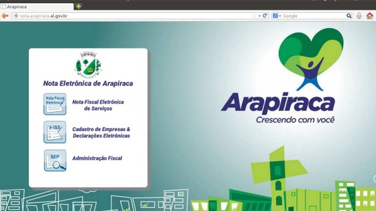 Prefeitura de Arapiraca disponibiliza link para emissão de nota fiscal online