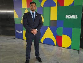 Delegado-geral da Polícia Civil de Alagoas participa do lançamento do programa Brasil Contra o Crime Organizado em Brasília