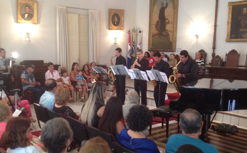 A La Sax abre temporada do &#8216;Concerto aos Domingos&#8217; no Instituto Histórico