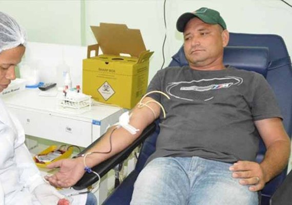 Hemoal realiza nesta terça coleta de sangue e cadastro para doação de medula
