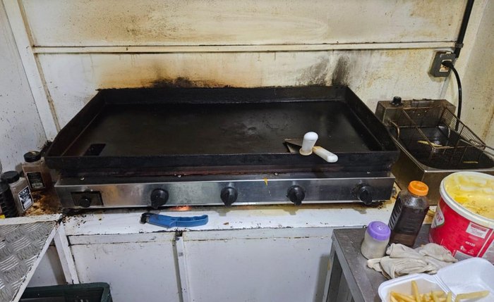 Local estava com precárias condições de higiene