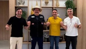 Da esquerda para a direita: Isnaldo Bulhões, Gilberto Gonçalves, Paulo Dantas e Rafael Brito. - Foto: Reprodução/Instagram