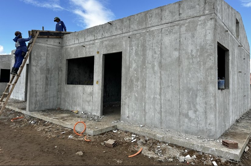 Minha Casa, Minha Vida: obra do Residencial Prefeito Gileno avança em Palmeira dos Índios