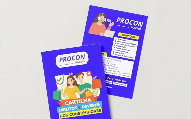 Procon Maceió lança cartilha sobre direitos e deveres dos consumidores
