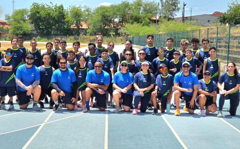 Com apoio da Selaj, atletas representam AL no Camping Paralímpico Escolar, em Fortaleza