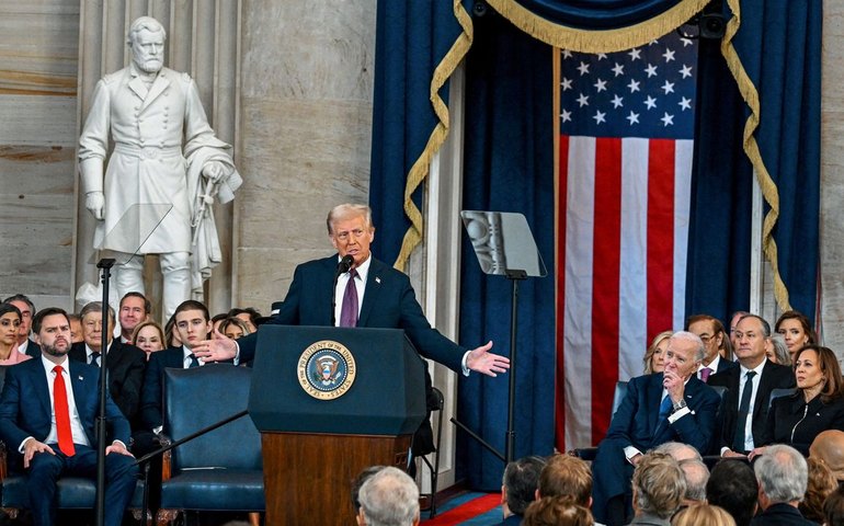 Trump reitera combate à imigração ilegal e fala em 'era de ouro'