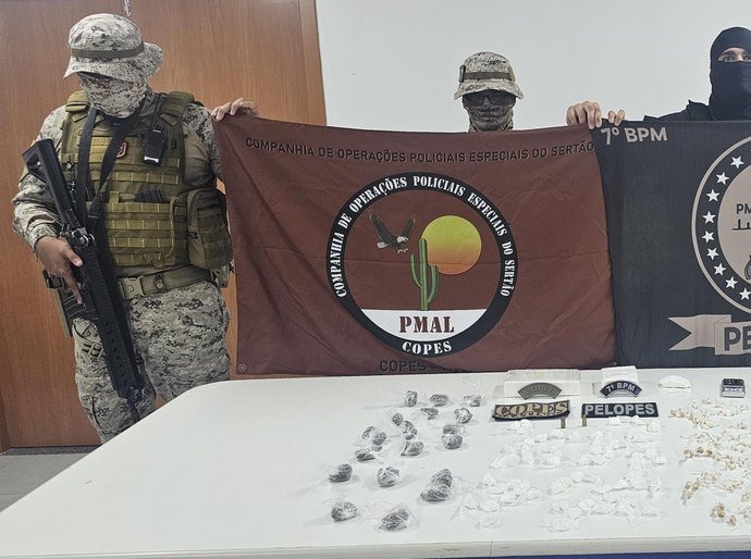 PM apreende quase 54 quilos de drogas e 46 armas de fogo na primeira semana de junho