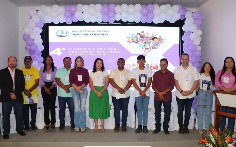 Prefeitura de Major Izidoro realiza 4ª Conferência dos Direitos da Criança e do Adolescente