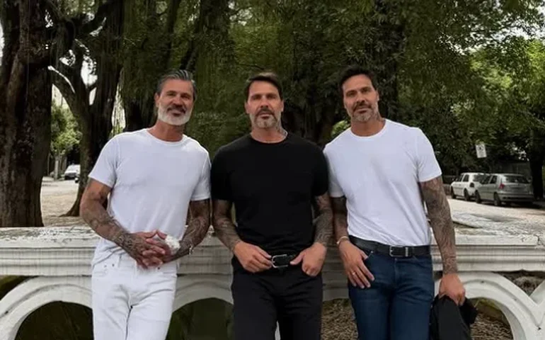 Gêmeos galãs dos anos 90 brilham como corretores de imóveis de luxo nos EUA