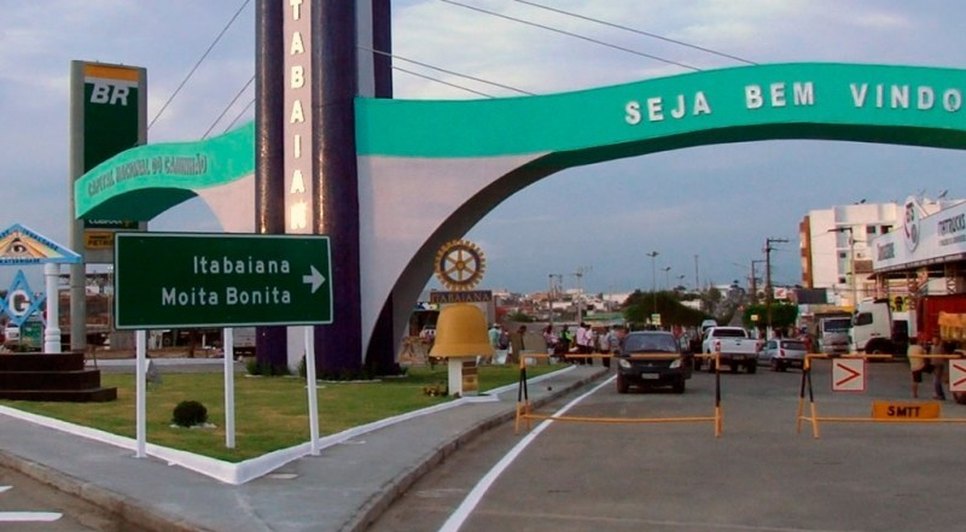ITABAIANA ENTRADA DA CIDADE