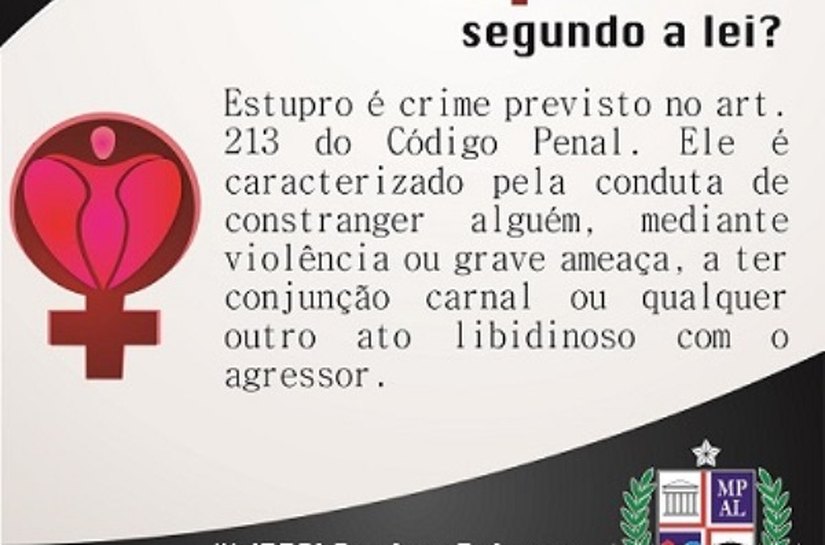 Ministério Público lança campanha de combate à violência sexual em Alagoas