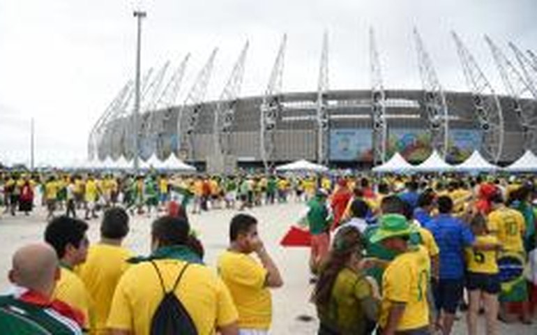 Palco de Brasil e Colômbia, Castelão receberá seu maior número de turistas