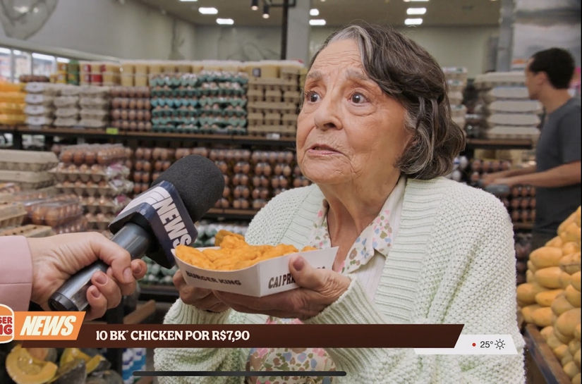 Burger King® anuncia que o preço da galinha está mais barato que o ovo em nova campanha para promover 10 BK® Chicken por R$7,90
