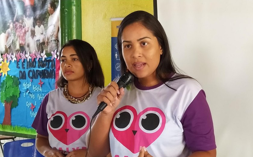 Semudh leva conscientização sobre violência doméstica e familiar a estudantes indígenas