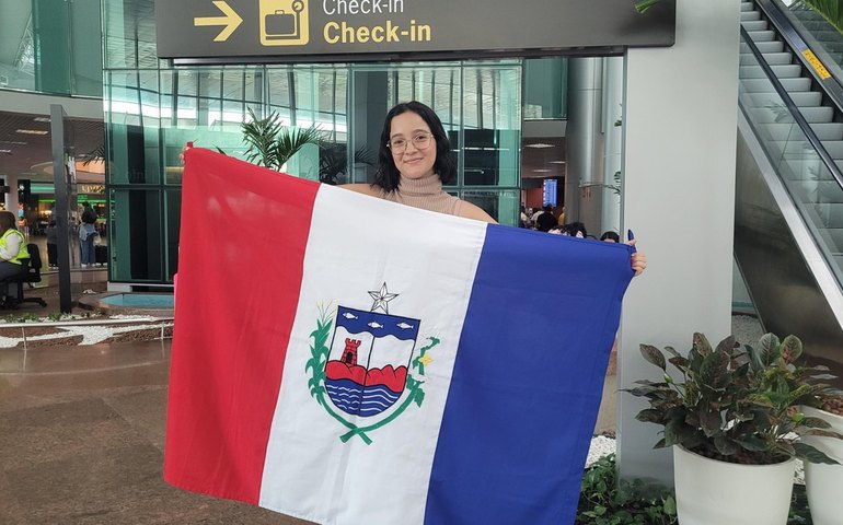 Estudante de Arapiraca fica em 2° lugar entre 9 mil candidatos e ganha intercâmbio nos EUA