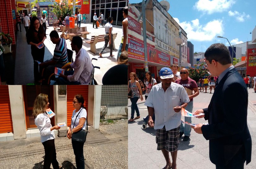 Comissão de Direito do Consumidor da OAB faz ação de orientação no Centro