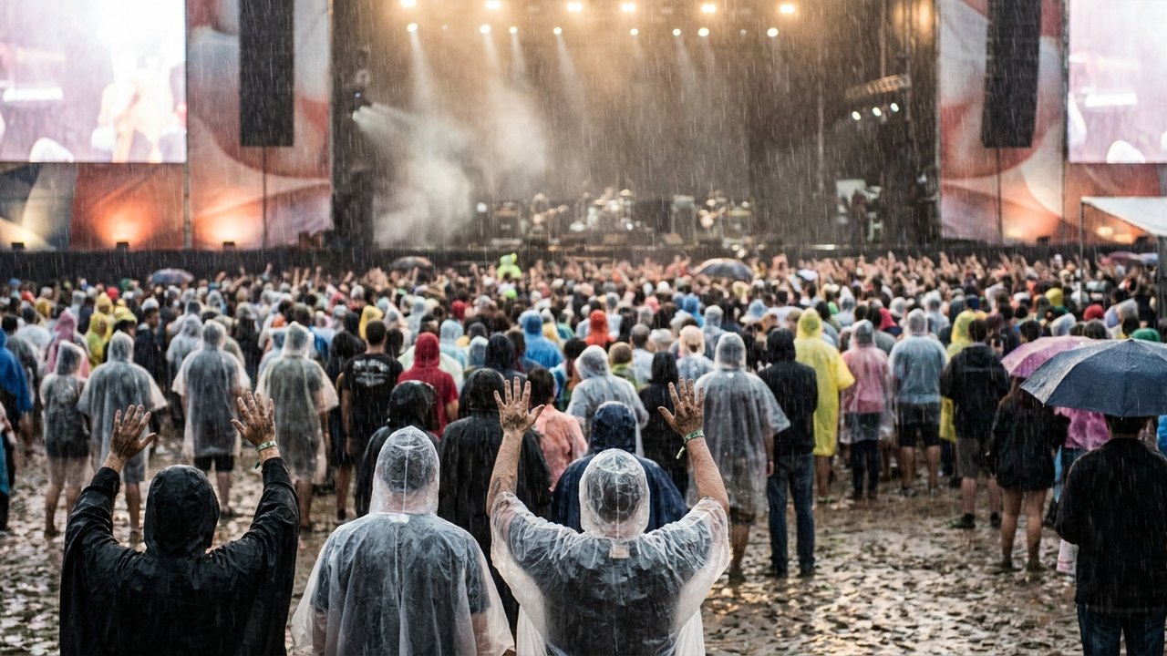 Na rua, na chuva, na Cidade do Rock: relembre edições do Rock in Rio marcadas por shows sob temporal