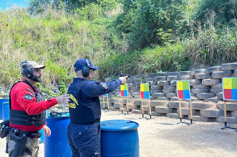 Guarda Civil de Maceió encerra curso de Instrução de Armamento e Tiro