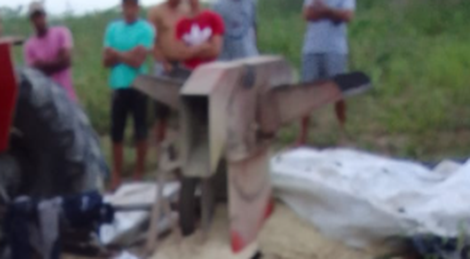 Jovem morre após ficar preso em máquina de moer mandioca na Zona Rural de Lagarto / Foto: Foto: Reprodução/Redes Sociais