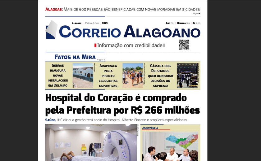 Hospital do Coração é comprado pela Prefeitura por R$ 266 milhões