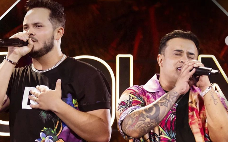 Matheus e Kauan gravam em SP DVD com convidados