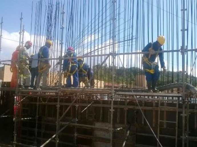 Iniciada segunda etapa de concretagem do viaduto de Jacarecica