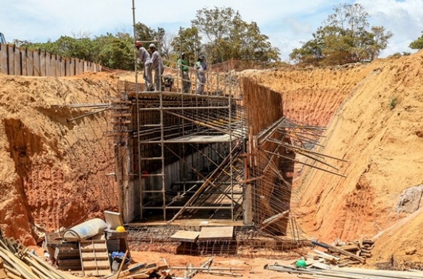 Obras dos eixos viários chegam à fase de mobilidade para pedestres