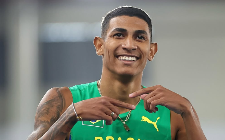 Matheus Lima é vice nos 300m com barreiras e bate recorde sul-americano na Diamond League