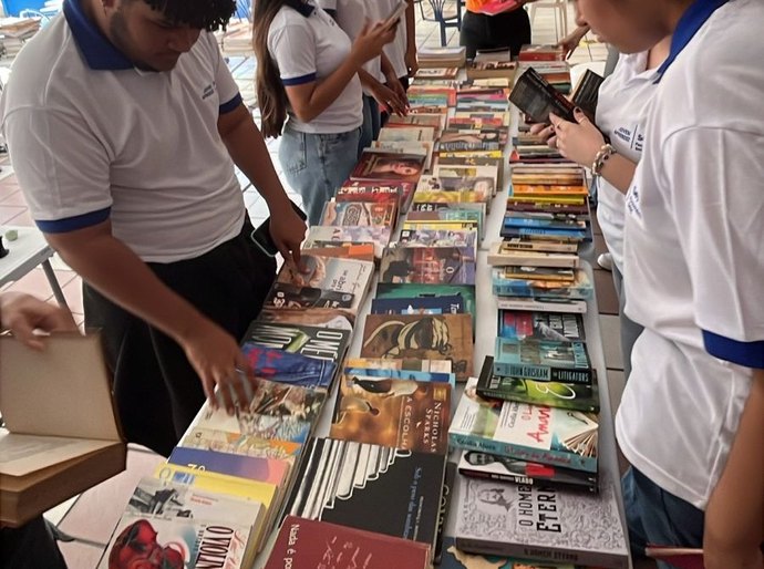Projeto do Senac Alagoas realiza doação de 2.500 livros e mobiliza alunos e colaboradores da Capital e Interior