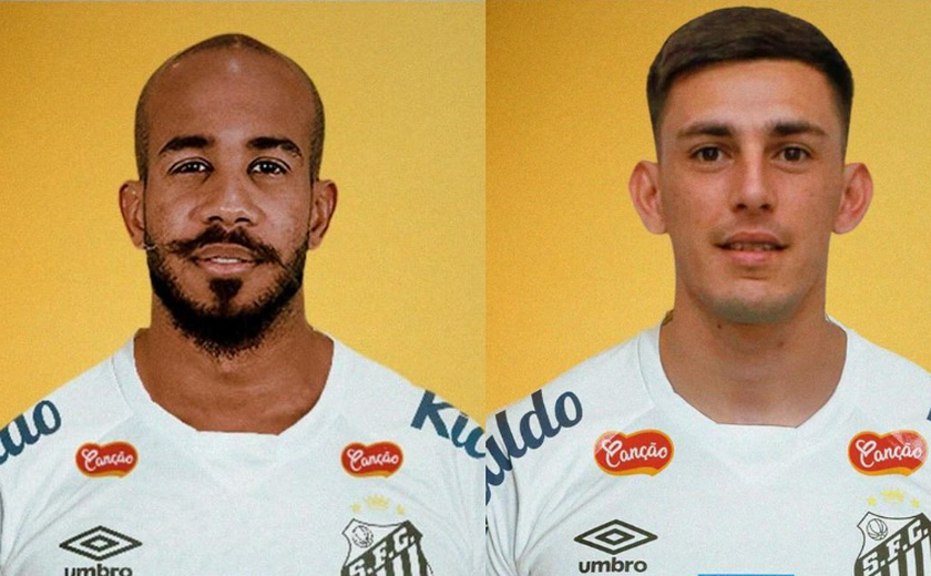 Santos oficializa as contratações de Patrick e Gonzalo Escobar para Série B