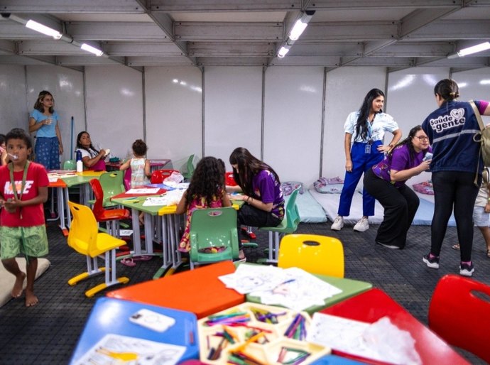 Prefeitura oferece espaço para acolher filhos de catadores e ambulantes no Verão Massayó