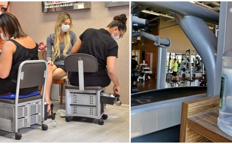 Governo inclui academias e salões em atividades essenciais na pandemia